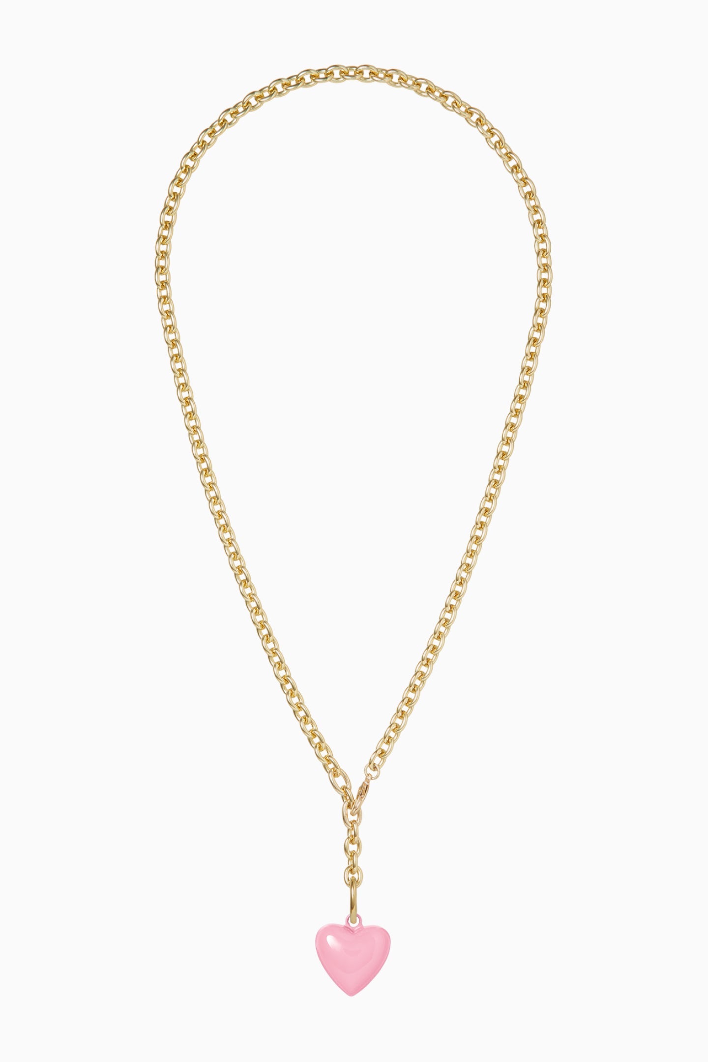 Roxanne Assoulin The Mini Puffy Heart Charm Necklace